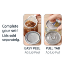 Can Sealer Bottles + Lids (Cases)