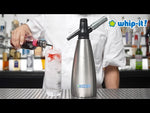 Soda Siphon, Stainless Steel
