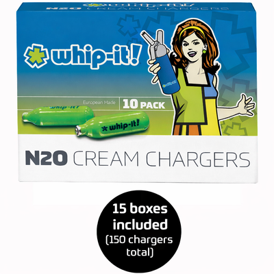 Whip It! Original Chargers Bundle (150 Chargers)