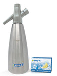 Stainless Steel Soda Siphon Bundle