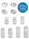 Can Sealer Bottles + Lids Set (Cases)
