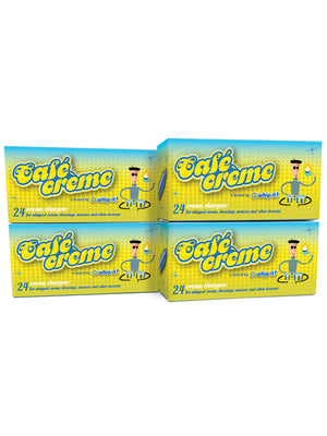 Cafe Creme Cream Chargers, Case of 600