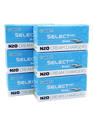 Whip-It! Select Cream Chargers, Case of 600