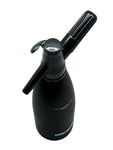 Rubber Coated Soda Siphon, Black